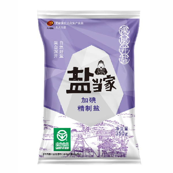 加碘精制鹽（350g）